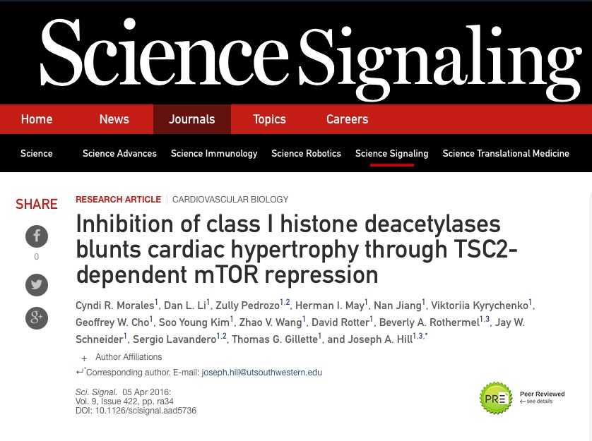 рак, фермент, Science signaling