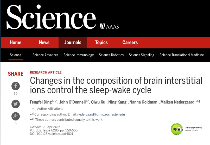 ионы, сон, Science