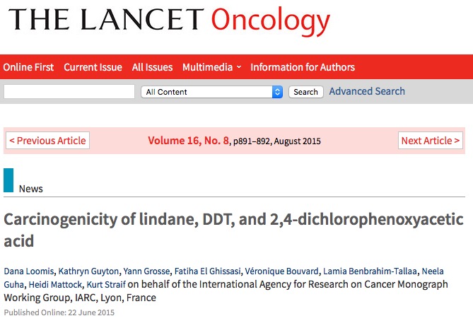 рак пищевода, The Lancet Oncology