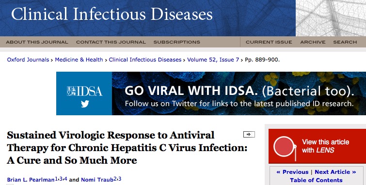 гепатит С, Journal of Hepatology