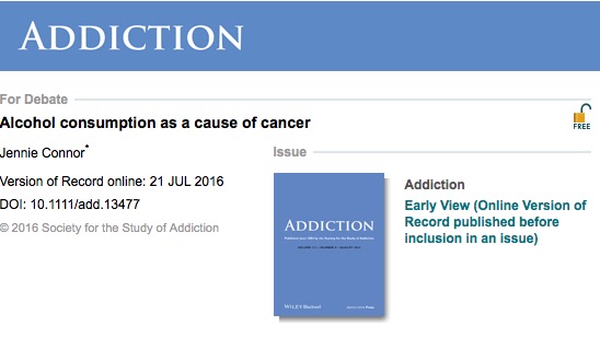 алкоголь, Addiction