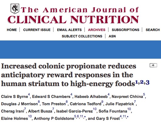 фаст-фуд, The American Journal of Clinical Nutrition