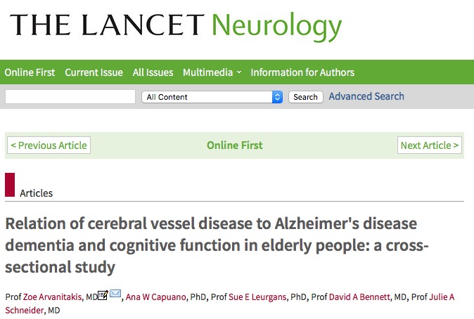 болезнь Альцгеймера, The Lancet Neurology