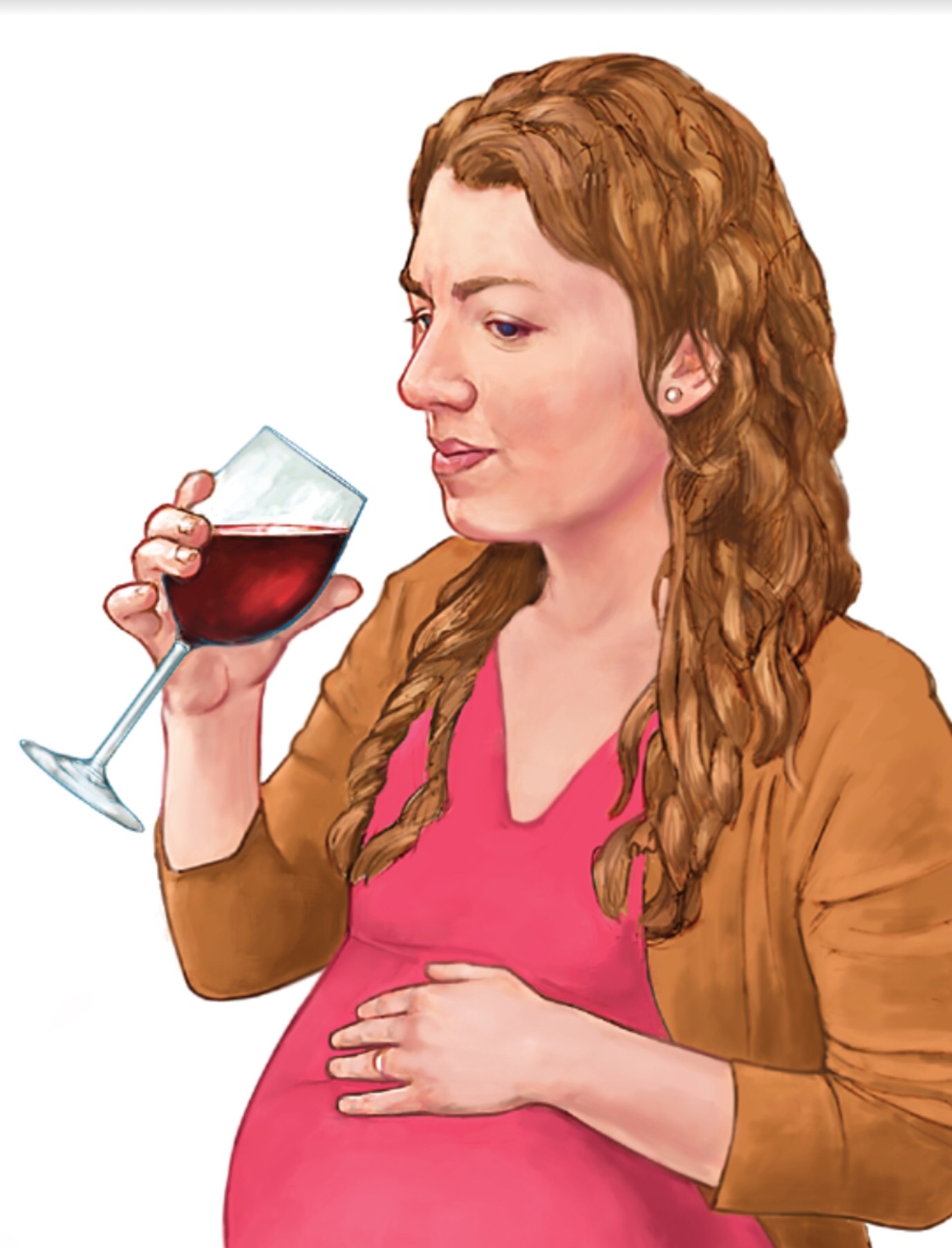 алкоголь, черты лица, беременность